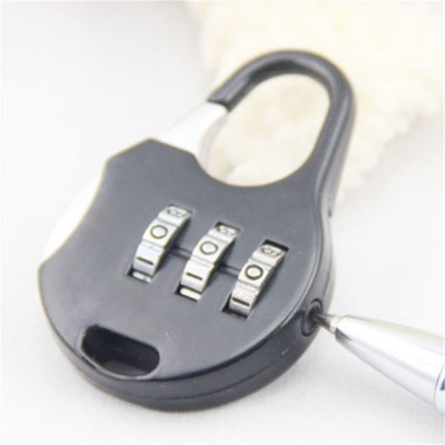 Travel Accessories 3 Digit Combination Password Luggage Code Lock Mini Suitcase Lock For Travel/lock for suitcase