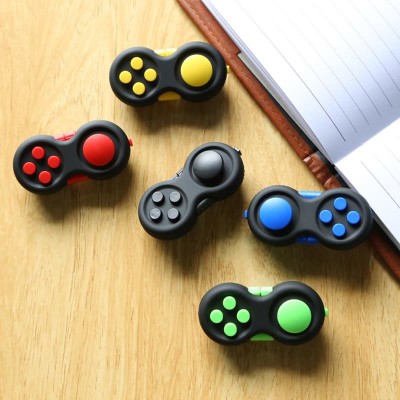 Fidget Cube, Mercu 2017 Second Generation Fidget Hand Shank 9 Sides Perfect For ADD, Gamepad Design