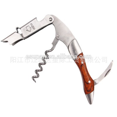 New gift box loaded solid wine opener corkscrew