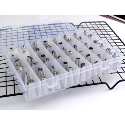 48pcs stainless steel icing nozzles pastry tips cake decorating tips