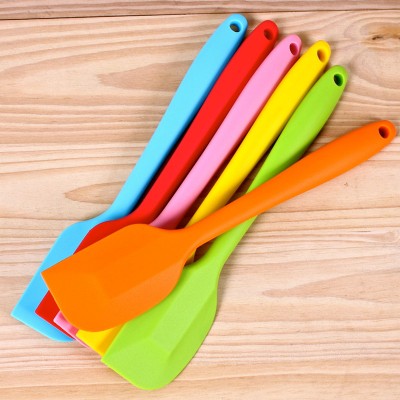 Attractive Heat Resistant Flexible Silicone Spatulas Cake Spatula Scraping Baking Scraper Cooking