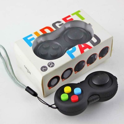 Stress Reducer Classic Game Pad Anti-anxiety Focus Hand Shank Toy for and ADHD, Autism Kids and Adults,Fidget Controller Pad