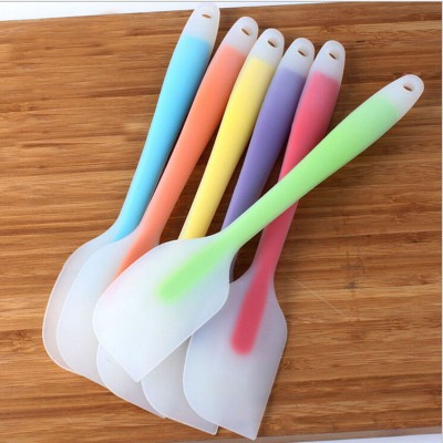 Attractive Heat Resistant Flexible Silicone Spatulas Cake Spatula Scraping Baking Scraper Cooking